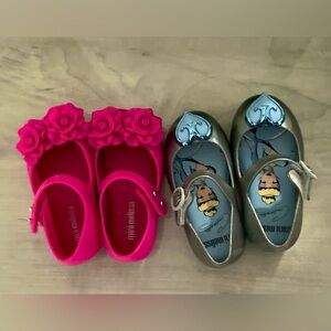 Mini Melissa size 6 silver cinderella